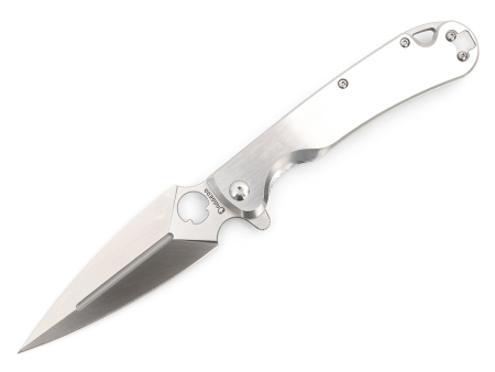 Складной нож Daggerr Arrow с замком Frame lock, рукоятка Stainless steel, сталь D2 (97 мм)