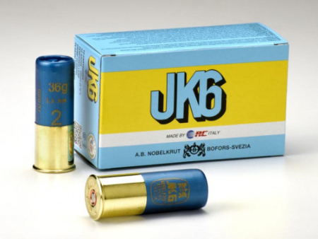 Патрон дробовой RC JK6 T5 кал.12/70  № 8 (2,3 мм) 36 г, уп. 10шт.
