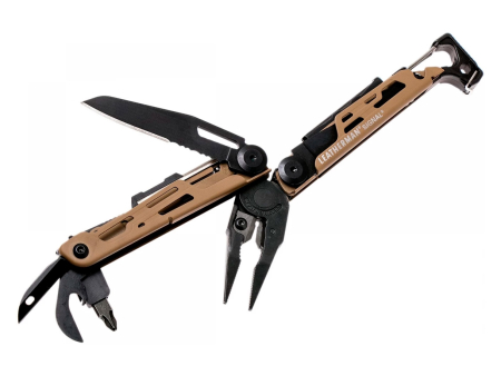 Мультитул Leatherman Signal Coyote Tan 19 инструментов, нейлоновй чехол (832404)