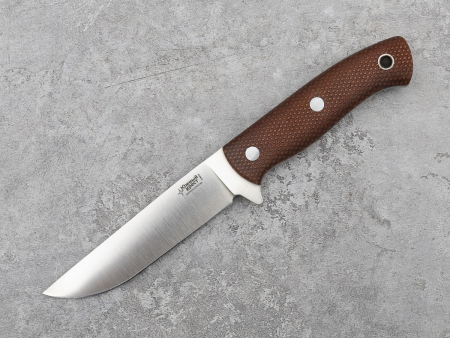 Нож F5 Рукоять-Микарда койот,насечка