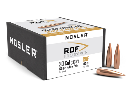 Nosler RDF, кал..30 175 Gn (х100шт) пули