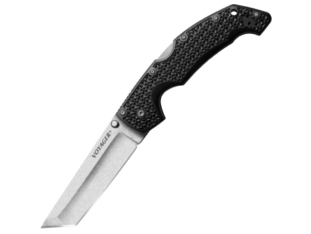 Складной нож Cold Steel Voyager Large Tanto Point CS29AT, рукоять Griv-Ex, сталь AUS 10A (102 мм)