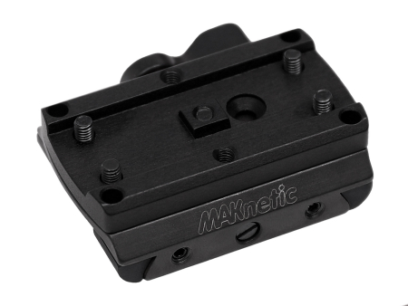 Крепление MAKnetic 3012-1000 быстросъёмное основание под коллиматор Aimpoint Micro на призму шириной 12 мм 