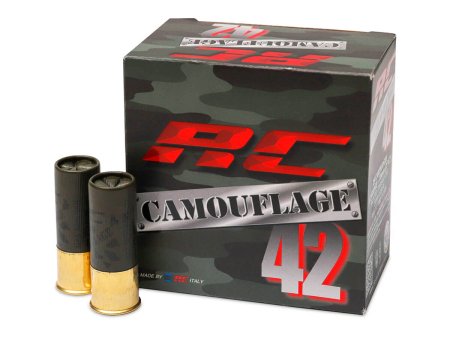 Патрон дробовой RC Camouflage 42 кал. 12/70, № 0 (3,9 мм) 42 г, уп. 25шт.
