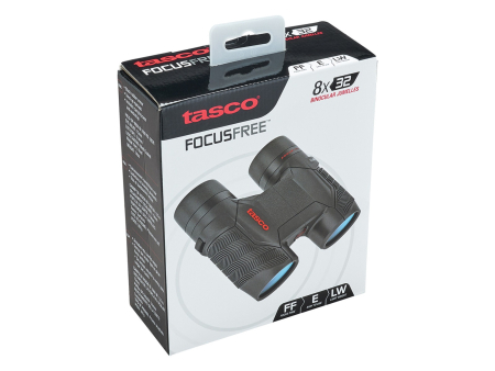 Бинокль Tasco 8x32 Black Roof Focus Free