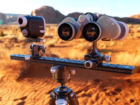 Шина под трубу (бинокль) + дальномер FDM-04