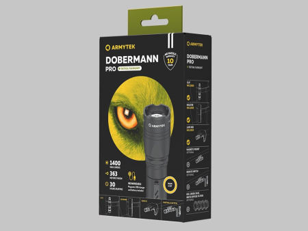 Фонарь Armytek Dobermann Pro Magnet USB Теплый