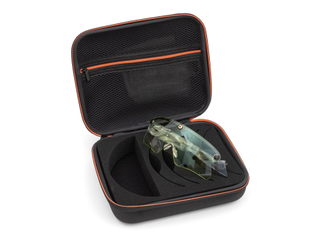 Очки для стрельбы Castellani C-Mask Pro (HD LIME / 88%) в жёстком чехле на 6 линз.