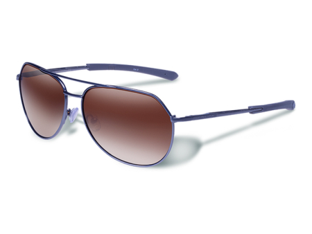 Очки - авиаторы Gargoyles Victor Polarized ободковая тёмно-серая оправа c линзами коричневый градиент (10700137.QTM)