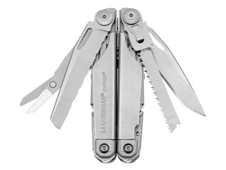 Мультитул Leatherman Surge Stainless 21 инструмент, нейлоновый чехол (830165)