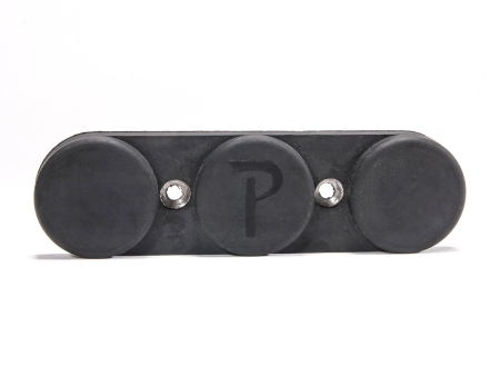 Формованный трёхсекционный магнит с комплектом крепёжных элементов для хранения оружия