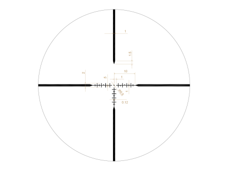 Прицел оптический RITON X1 PRIMAL 4-16X44 RUT / SFP d1"(25,4 мм) MOA