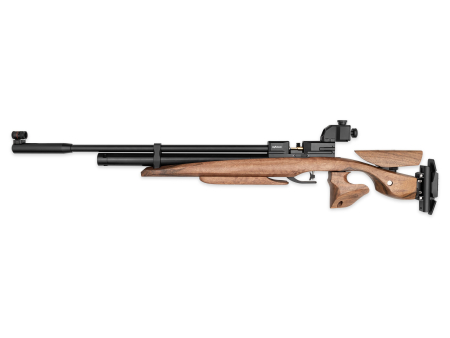Спортивная PCP винтовка Атаман M2 Sport 1414/RB (SL) с диоптрическим прицелом кал. 4,5 мм Diablo (орех)
