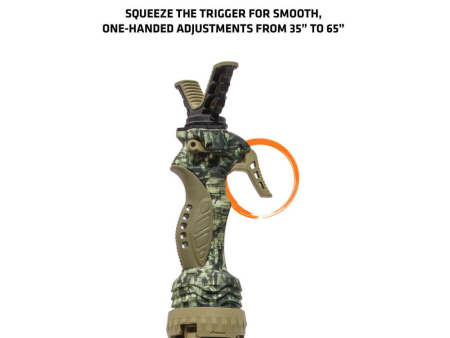 Стрелковая телескопический опора с триггером (84 - 165 см) Primos Trigger Stick Gen3 Tall Monopod (65813)