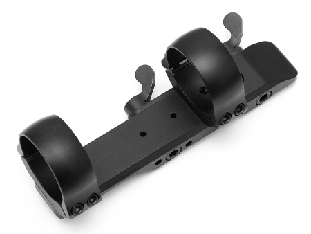 Кронштейн MAKuick 5022-3000 быстросъёмный с кольцами (D30 мм / BH 14,5 мм) на призму шириной 12 мм 