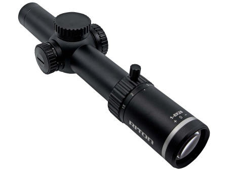 Прицел оптический RITON X7 PRIMAL 1-8X28 RG4* d34 MOA