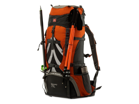 Рюкзак туристический Naturehike Tanfeng, 70+5 л, 75х33х27 
см, оранжевый