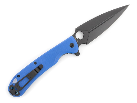 Складной нож Daggerr Arrow, рукоятка синяя G10, сталь D2 с покрытием DLC (97 мм) 