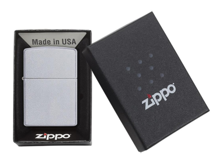 Зажигалка ZIPPO Satin Chrome 205