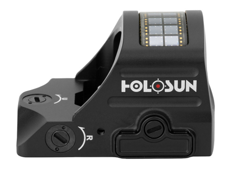 Коллиматорный прицел Holosun Reflex HS407C X2 открытого типа / Solar Panel / 2 MOA Dot (без крепления)