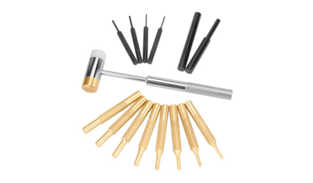 Набор латунных выколоток Wheeler Hammer and Punch Set в кейсе (951900)