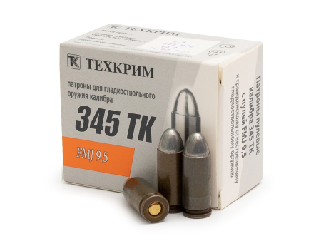 Патрон 345ТК Техкрим FMJ 9,5гр. (20шт)