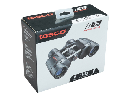 Бинокль Tasco 7x35 Black Porro MC