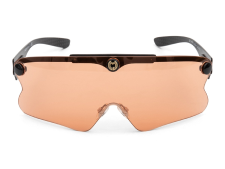Очки для стрельбы Castellani C-Mask Pro (ORANGE / 54%) в жёстком чехле на 6 линз.
