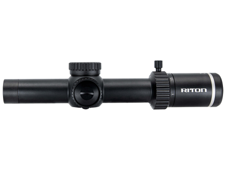 Прицел оптический RITON X5 TACTIX 1-6X24 TF-1* / FFP d30 MOA
