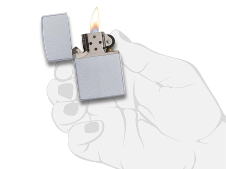 Зажигалка ZIPPO Satin Chrome 205