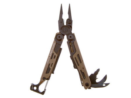 Мультитул Leatherman Signal Coyote Tan 19 инструментов, нейлоновй чехол (832404)