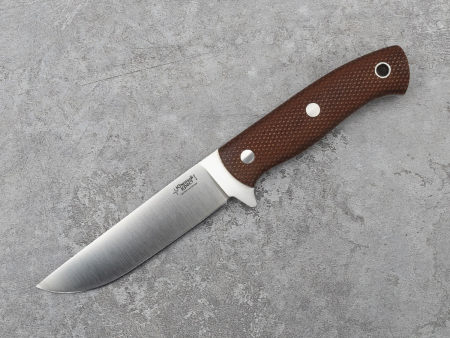 Нож F5 Рукоять-Микарда койот,насечка