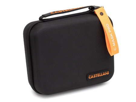 Набор очков для стрельбы Castellani C-Mask Pro с 3-мя сменными линзами в жёстком чехле