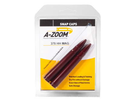 Фальшпатроны A-Zoom Rifle Snap Caps калибр .375 H&H Magnum уп. 2 шт