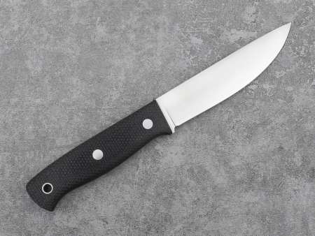 Нож Южный крест Росомаха, рукоять Микарта черная с оружейной насечкой