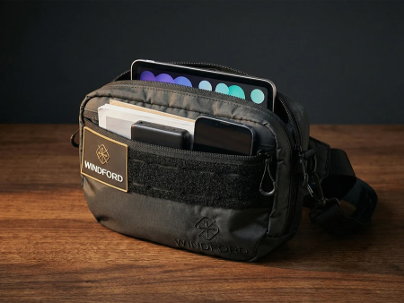 Сумка поясная Windford Nomad серая
