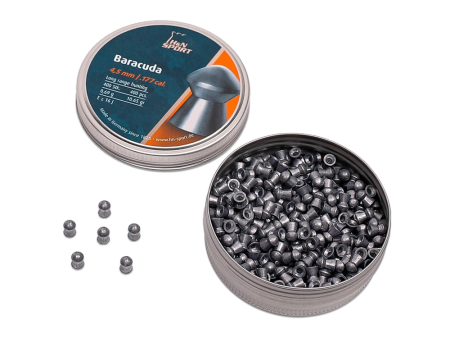 Пули для пневматики H&N Baracuda кал. 4,5 мм (10,65 grain / 0,69 г) уп. 400 шт