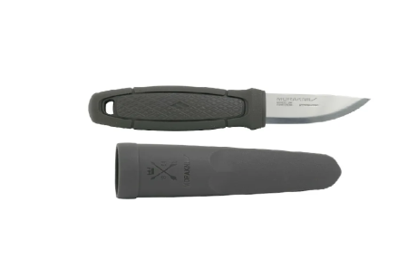 Нож Morakniv Eldris LightDuty, нержавеющая сталь, цвет темно-серый, с ножнами (13899)