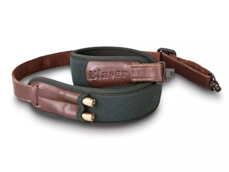 Фирменный ружейный ремень Blaser R8 Tracking Cordura dark green (980400063)