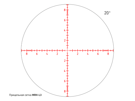 Прицел оптический Dedal DHF 5-20x56* / FFP d34 MRAD