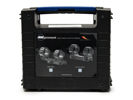 Кронштейн моноблочный MAKpromont 53520-34218 быстросъемный (D34мм / BH 21мм / 20 MOA) на базу Picatinny