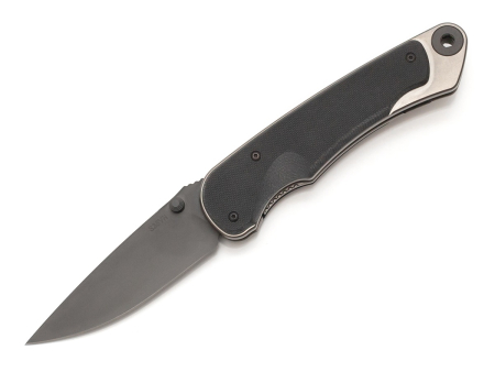 Складной нож Spartan Blades Akribis, рукоять Titanium с накладками G10, клинок CPM S35VN DLC  (89 мм)