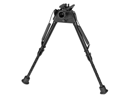 Сошки Harris S-LM, (22-33 см) ступенчатые ножки, шарнирное основание с качением, крепление на адаптер под антабку.