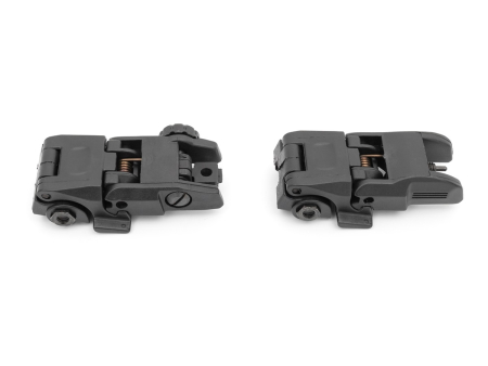 Высокий складной целик и мушка с кнопкой K.ARMA KEY-302 (4,5 см)