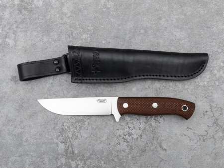 Нож F5 Рукоять-Микарда койот,насечка