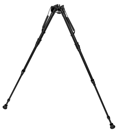 Сошки Harris 1A2-25C (34-68 см) трёхсекционные ножки, фиксированное основание, крепление на адаптер под антабку.