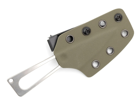 Скелетный нож Daggerr Sharx 2.0 Olive, сталь 8Cr13MoV с покрытием Stonewash (53 мм)