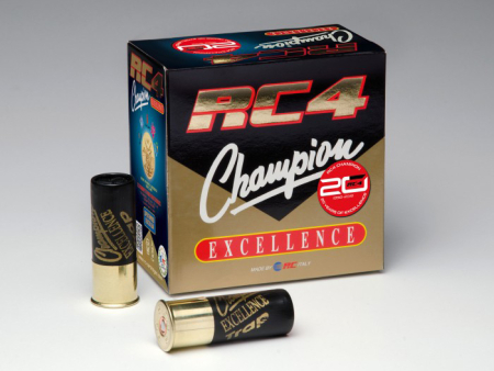 Патрон дробовой RC 4 Champion Excellence Спорт кал.12/70 № 7,5 (2,5 мм) 24 г, уп. 25 шт.