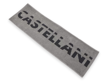 Полотенце Castellani Jacquard Medium для спортивной стрельбы, серый