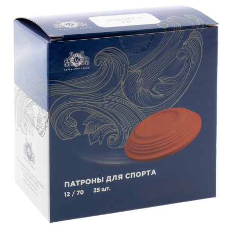 Патрон 12/70 СКМ "Спорт" Дробь № 7,5 24гр. (25шт)
